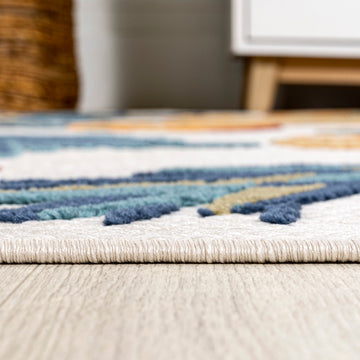 Ananas Bold Pineapple High-low Indoor/outdoor Area Rug